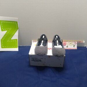 Panda Ninja Susie Girls Flats Gray US Size 6 Toddler New Original Box